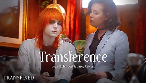 Shemale girl rides her boyfriend and cums in her mouth